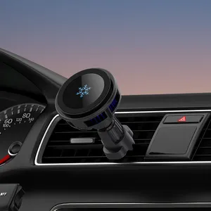 Cargador Inalámbrico Magnético con Enfriamiento por Hielo, Carga Rápida, Rotación de 360 Grados, Soporte para Coche - Product Image 1