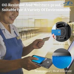 HFSecurity PVR15 Terminal PVR avec scanner veineux de la paume pour le contrôle des présences, l'accès et le paiement numérique - Product Image 5