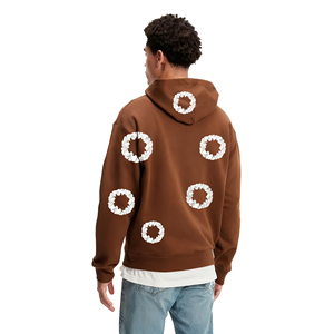 Custom Unisex <b>Hoodie</b>, Cotton Pullover Sweatshirt, Heavyweight Streetwear <b>Hoodie</b> for Men and <b>Women</b>, Logo Print Design - Product Image 3