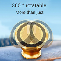 Modèles d'impression universelle Rotation 360 Alliage Forte Navigation Magnétique Cellulaire Support de Téléphone Mobile de Voiture Support de Téléphone Personnalisé