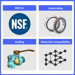Produttore 10g piccolo pacchetto NSF H1 sigillante e lubrificante per uso alimentare grasso al <span class=keywords><strong>Silicone</strong></span> per O Ring - Product Image 5