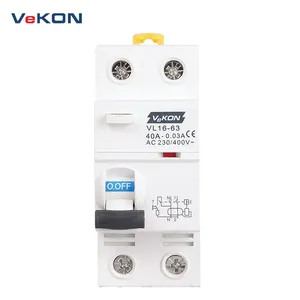Vl21-63 30mA dư hiện tại ngắt mạch RCCB loại không khí sản phẩm cho rò rỉ bộ phận ngắt mạch - Product Image 5