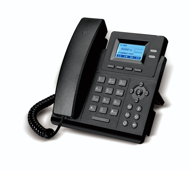 IP Phone, 2 VoIP Accounts. 2.3-Inch Graphical Display. Dual-Port 10/100 Ethernet, 802.3af PoE, Power Adapter Included