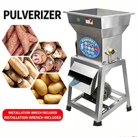 Machine à moudre le manioc électrique mini haute performance, broyeur d'igname, moulin à gingembre et pommes de terre