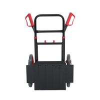 Chariot à main à plateforme à 6 roues robuste pour monter les escaliers, cadre en métal pliable, chariot de transport OEM