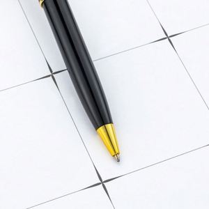 1.0Mm Business Metal Ballpoint Wholesale Custom Logo Black Twist-Action Hotel Promotional Advertising Gift <b>Pen</b> - Product Image 3
