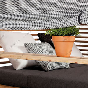 Lujo resistente al agua Sunbed Canopy Daybed Patio Muebles de exterior para hoteles Villas <span class=keywords><strong>Casa</strong></span> Forma Marco de aluminio Piscina de plástico - Product Image 5