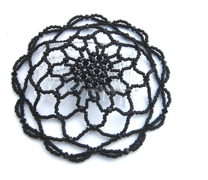 <span class=keywords><strong>Kippa</strong></span> personnalisée pour femmes, fabriquée à la main, avec des perles, fil de cristal, pour femmes, Bat Mitzvah, couvre-chef pour la synagogue, yarmulke en perles - Product Image 6
