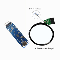 Caméra d'endoscopie médicale Tolos OV6946 OD1.05mm Champ de vision 5-50mm FOV 120 Résolution 400x400 Lumière LED Étanche Mini USB