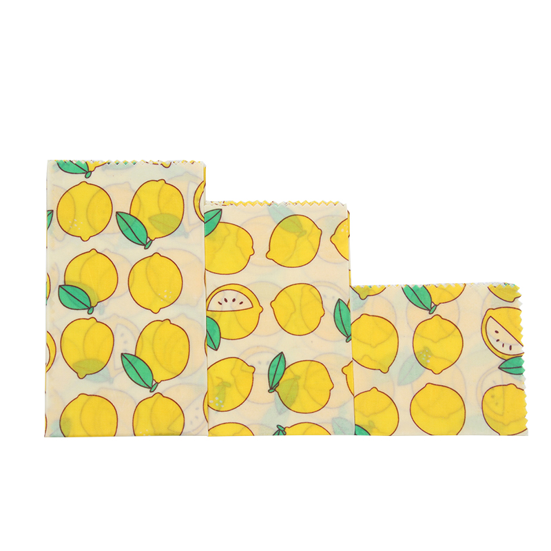 Экологичный устойчивый моющийся хлопковый многоразовый чистый органический пчелиный воск для хранения фруктов и овощей, многоразовый Wra