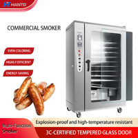 Fumoir électrique pour aliments de petite entreprise, stable et économe en énergie, résistant au froid, fumoir vertical à granulés pour viande