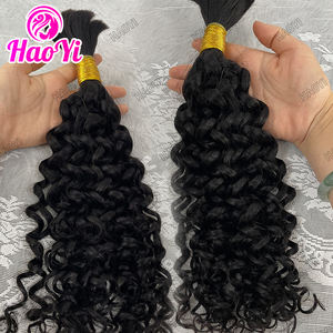 Capelli crudi cambogiani alla rinfusa per intrecciare, venditori all'ingrosso di capelli fasci vergini alla rinfusa, capelli umani di grado 15 - Product Image 4