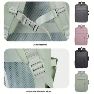 Wholesale Custom Designer Durable Office Expandable USB Mochila Bagpack Waterproof Back <b>Pack</b> Travel Laptop <b>Bag</b> Backpack for Men - Product Image 3