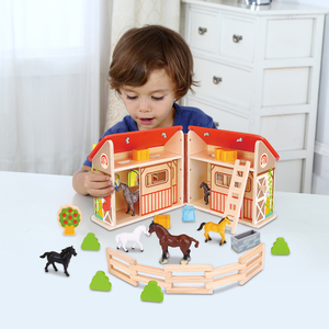 Brinquedo de cenário de atividade de madeira, de alta qualidade - Product Image 3