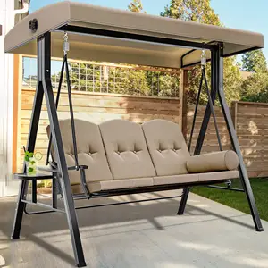 3 Assento Adulto Mobiliário Outdoor <span class=keywords><strong>Swing</strong></span> Convertible Canopy Garden <span class=keywords><strong>Swing</strong></span> Chair Pátio Balanços - Product Image 1