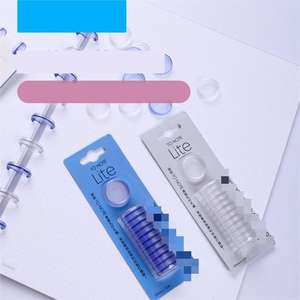 Planificateur mensuel hebdomadaire de reliure de disque de couleur de papier intérieur rechargeable personnalisé - Product Image 4