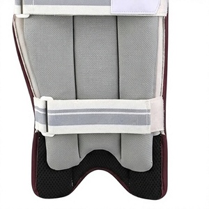 Protège-tibias de cricket personnalisés de haute qualité pour hommes seniors, avec sangles Velcro réglables, durables et légers - Product Image 2
