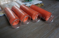 Bougie en verre de 7 jours de couleur orange pour les catholiques, attire la chance et l'amour, sortilèges de combustion de bougies