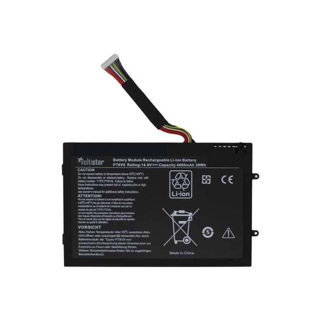Batería Para Portátil DELL ALIENWARE M11X Pack De Ion De Litio Li-ion PT6V8