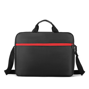 Sac pour ordinateur portable imperméable noir grande capacité, sac à bandoulière, sac à main pour affaires, sac pour ordinateur portable exécutif - Product Image 4