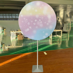 Decoración para Fiesta <span class=keywords><strong>de</strong></span> Revelación <span class=keywords><strong>de</strong></span> <span class=keywords><strong>Género</strong></span>, Soporte con Forma <span class=keywords><strong>de</strong></span> Signo <span class=keywords><strong>de</strong></span> Interrogación, Soporte Circular para Globos - Product Image 3