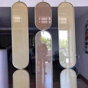 Paravent de séparation en aluminium <span class=keywords><strong>coulissant</strong></span> gravé, panneaux métalliques découpés au laser décoratifs pour l'extérieur, écran pliable, séparateur de pièce - Product Image 5