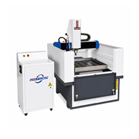 Fresadora CNC compacta Jinan Mosencnc 6060, fresadora vertical semicerrada para producción de lotes pequeños