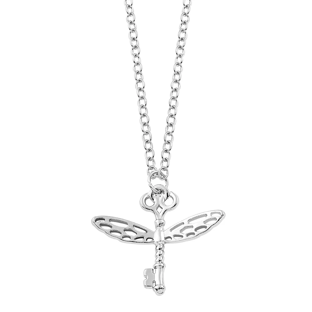 Op Maat Gemaakte Gepersonaliseerde Heren Dames Luxe Ketting Vleugel Sleutel Magic Sieraden Sleutelbeen Ketting Lichtgewicht Hangende Nek Accessoire