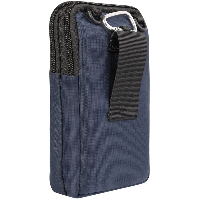 Men Nylon Cell Phone Bag Crossbody Purse Cell Phone Waist Pouch