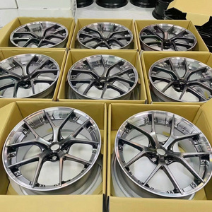 Jantes en alliage forgé personnalisées de 21 pouces 5x112 5x114.3 5x120 maille de style RIS pour Audi A7 S7 RS7 RS6 RS5 Sportbac - Product Image 2