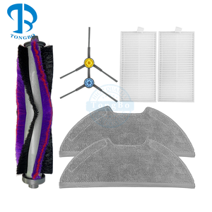 Kit de pièces détachées pour aspirateur robot Midea M9/ <span class=keywords><strong>Eureka</strong></span> NERE E10s/ E20 Plus/ Obode A8 : rouleau principal, brosse latérale, serpillière, filtre HEPA - Product Image 1
