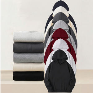 Sudadera con Capucha Unisex Extra Grande de Felpa de Algodón Premium, Ajuste Cómodo, Estilo Casual Urbano, Gruesa, para Invierno, con Bolsillo - Product Image 4