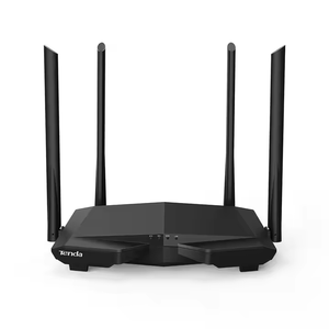 เราเตอร์ Tenda AC6 AC1200M แบบ Dual-Band WiFi ความเร็ว 1000Mbps 2.4G/5GHz พร้อมเสาอากาศ 4 ต้น สำหรับใช้ในบ้าน รองรับภาษาอังกฤษ ระบบ WEP และไฟร์วอลล์ E - Product Image 6