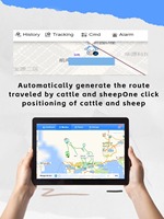 TrackerKing Traceur GPS de gestion de flotte 4G LTE étanche pour le suivi des actifs, du bétail et des moutons, application Android pour l'énergie solaire