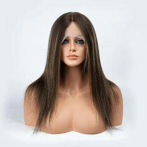 Peluca sin pegamento de cabello humano virgen ruso suave con cutícula alineada, pelucas frontales con reflejos transparentes para mujer, precio al por mayor - Product Image 1