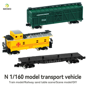 Modelo a <span class=keywords><strong>Escala</strong></span> 1/160 de Vehículo de Transporte de Guardias, Modelo de Tren, Escena de Mesa de Arena, Adorno de Modelo - Product Image 2
