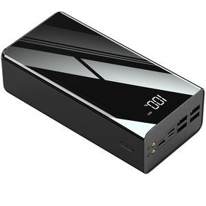 เครื่องชาร์จพกพาสำหรับเดินทางกลางแจ้งแบบ USB ความจุสูง 4 พอร์ต 50000mah พาวเวอร์แบงค์ 40000mah 30000mah สำหรับแล็ปท็อป พร้อมไฟส่องสว่าง - Product Image 1