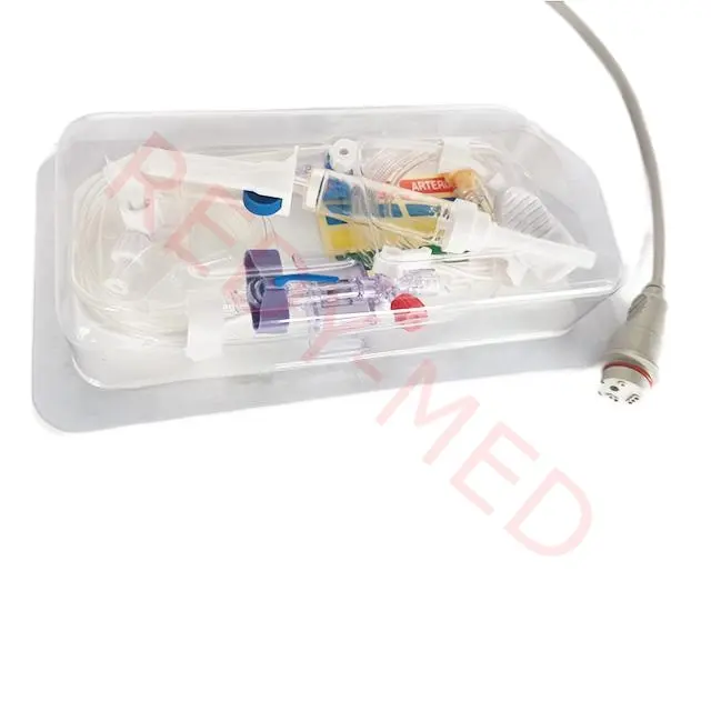 Materiale di consumo medico monouso BD Kit sensore pressione arteriosa a canale singolo trasduttore IBP