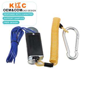 Cable de Seguridad para Remolque con Soporte de Montaje y Base Metálica, Cable de Separación de Frenos de 12V - Product Image 3