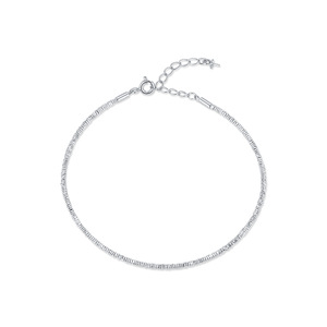 S925 silver Minimalist Chain <b>Bracelet</b> For Everyday Wear Unisex Jewelry Sparkle <b>Ball</b> Chain Sterling Silver Adjustable <b>Bracelet</b> - Product Image 1