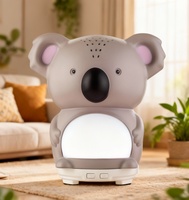 Diffuseur ultrasonique Koala de 100 ml, humidificateur à brume fraîche avec fonction d'arrêt automatique, lumière LED 7 couleurs