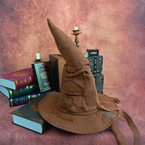 Halloween <span class=keywords><strong>magique</strong></span> elfe magicien chapeau tri chapeau fête de noël habiller pour adultes enfants Cosplay chapeau Costume accessoires - Product Image 3