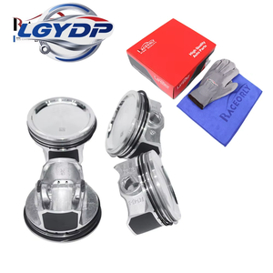 Juego de Pistón y Anillos 036107065ET para Motor de Gasolina EA111 <span class=keywords><strong>VW</strong></span> <span class=keywords><strong>1.6</strong></span> 16V CFN, Especificaciones Originales, Compatible con <span class=keywords><strong>Polo</strong></span> 2008-2013, Pistón con Anillo de Pistón - Product Image 1
