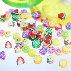 12 Rejillas de Adornos de Resina para Uñas con Formas Mixtas de Frutas, Diamantes de Imitación Kawaii, Joyería Decorativa para Manicura a Presión - Product Image 4