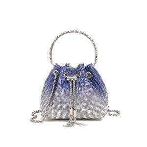 PLAYMAX - Bolso de Mano de Lujo Personalizado de Fábrica de Alta Calidad, con Cadena de Metal, Asa de Anillo, Cierre Magnético Clásico, Borla Brillante - Product Image 6
