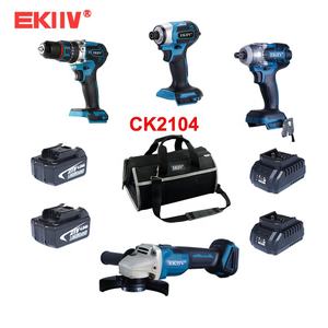 CK2108 Kits combinés sans fil de haute qualité, kit <span class=keywords><strong>combiné</strong></span> sans fil <span class=keywords><strong>professionnel</strong></span> EKIIV 18V sans balais, ensemble de 8 outils pour usage domestique - Product Image 3