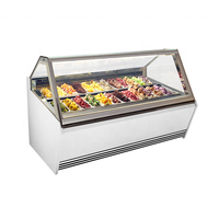Prosky — présentoir à glace de 24 plaques, pour vitrine de desserts, gel ato