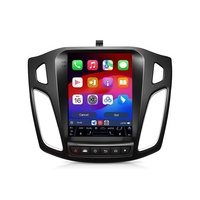 Système multimédia de voiture 10,4 pouces Android Lecteur DVD de voiture Radio Mirror Link Navigation GPS pour Ford Focus 2013 - 2017 Bluetooth 5.0