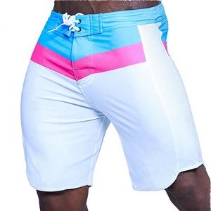 Shorts de bain et de sport pour hommes, grande taille, à séchage rapide, imprimés par sublimation, extensibles dans les 4 sens, pour l'entraînement et la natation, vente en gros OEM - Product Image 3