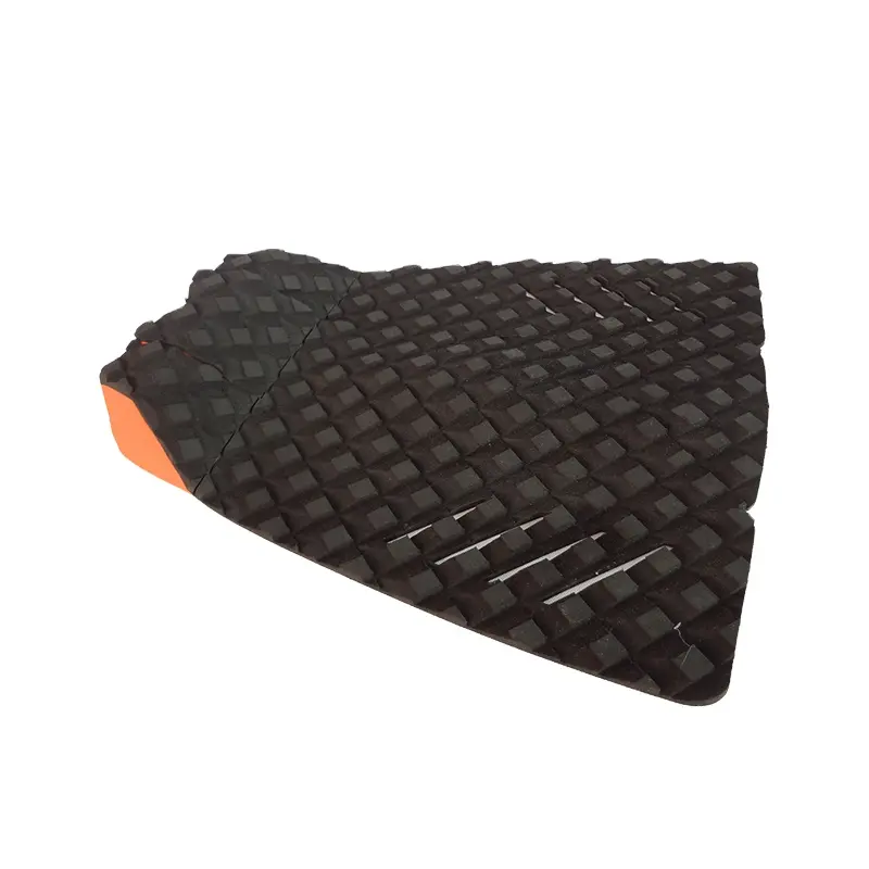 Wholesale EVA foam surf pad surf traction pads surfboard deck grip traction pad with Custom adhesive peel paper